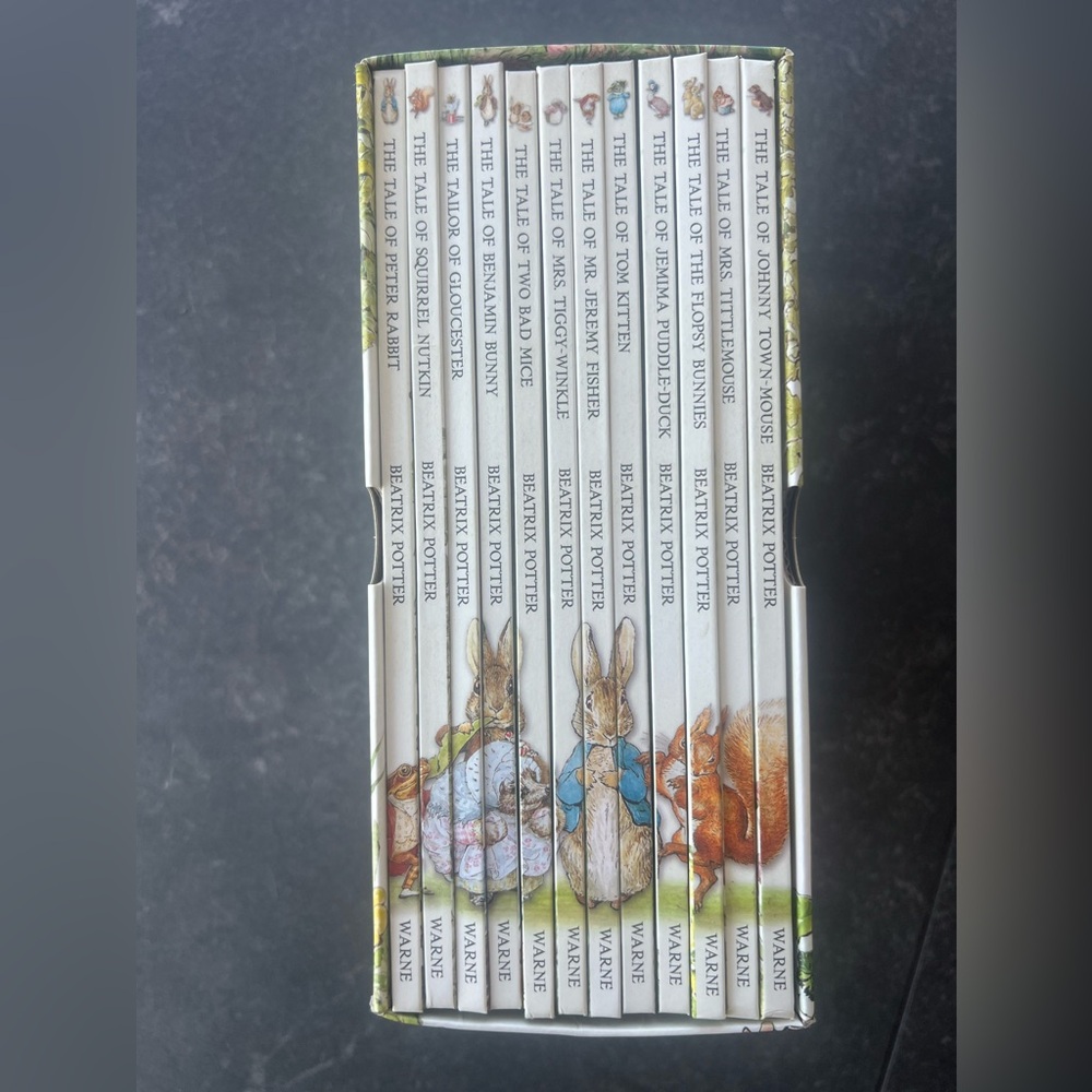 The Peter Rabbit Library Beatrix Potter Hardcover 12 Book Box Set